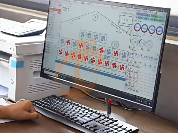 Control SCADA untuk kandang ayam otomatis